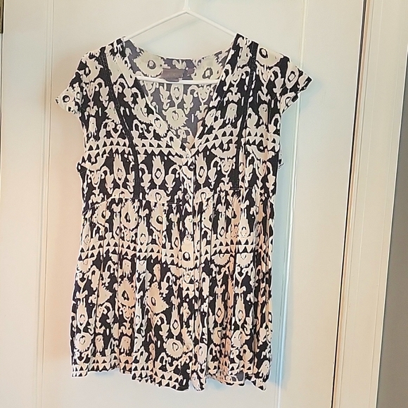 Anthropologie vanessavirginia boho top medium - Picture 1 of 8